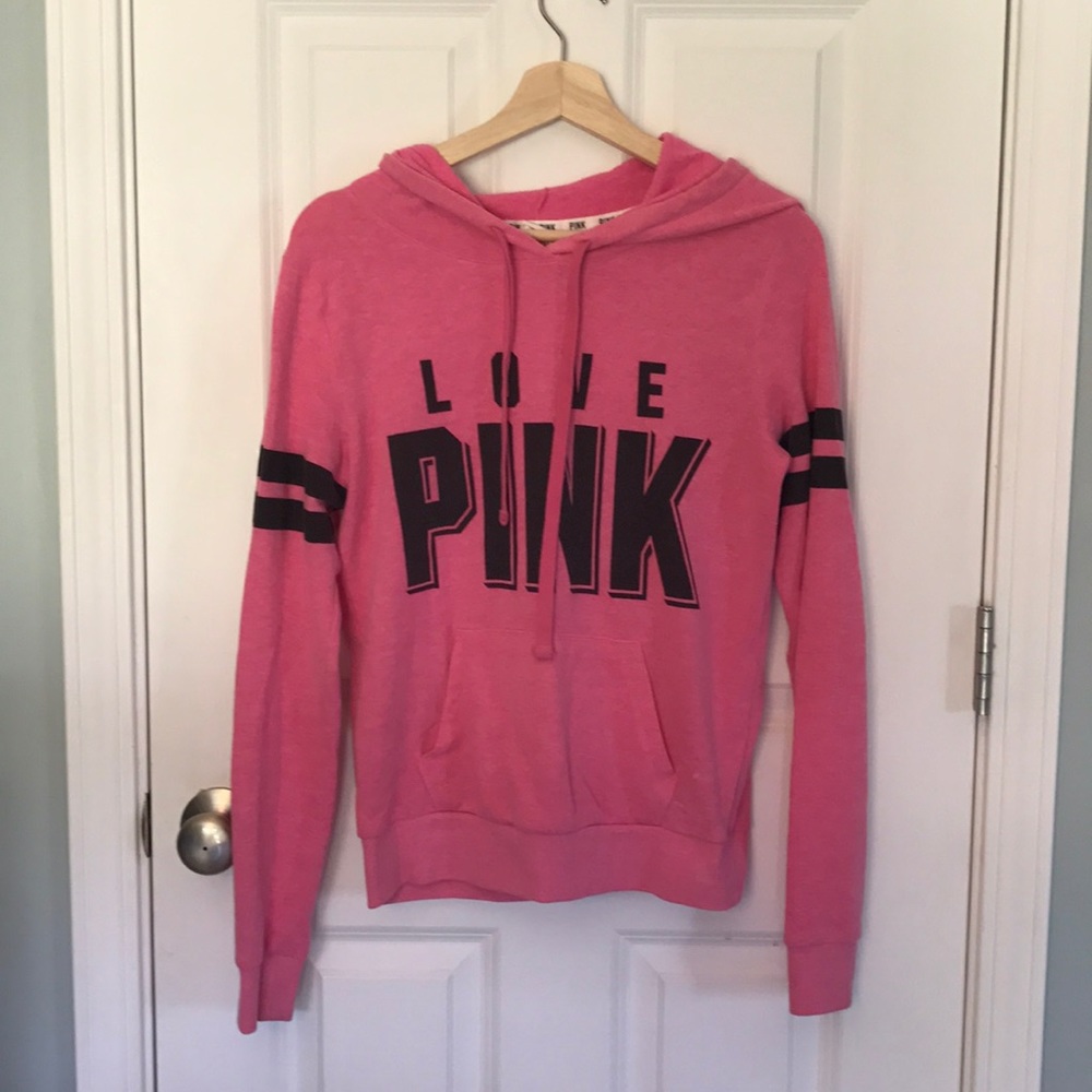 Pink hoodie